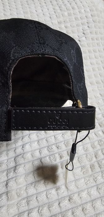 Черна Шапка Gucci