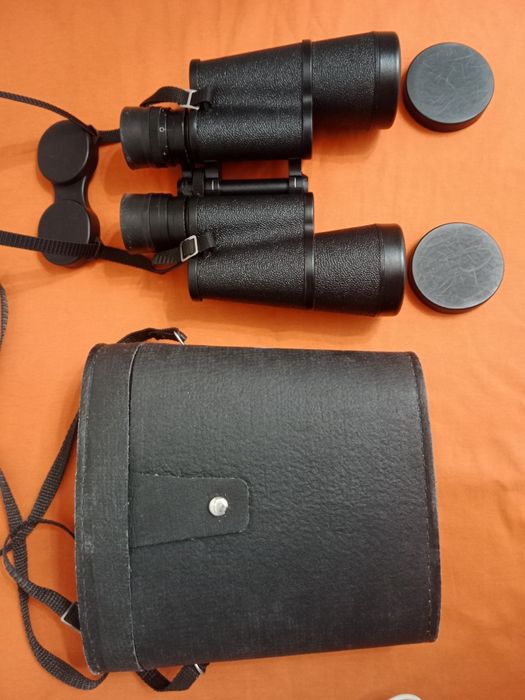 Советский бинокль БПЦ2 7х50 1990 года