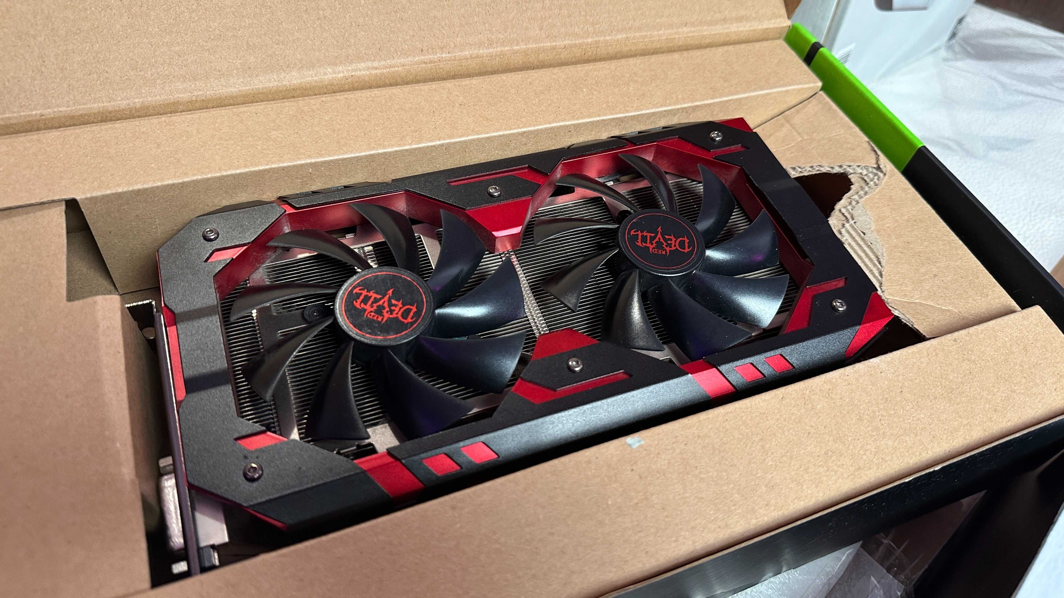 Видеокарта PowerColor Red Devil Radeon RX 580 Red Devil 8GB GDDR5 гр ...