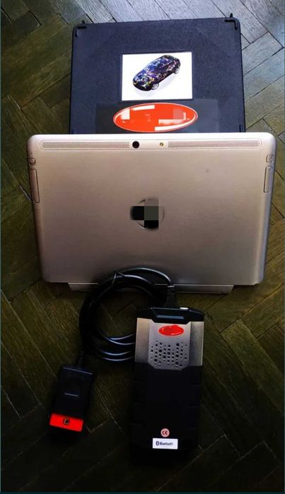 Kit tester auto multimarca blueth + TABLETA Panasonic Turisme&Camioane