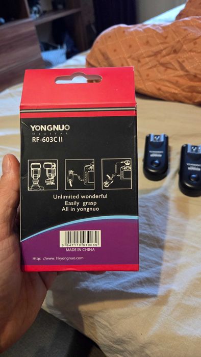 Wireless trigger foto Yongnuo Canon RF-603C