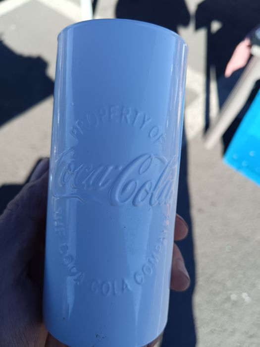 Pahare coca cola colecție  2 buc preț ambele