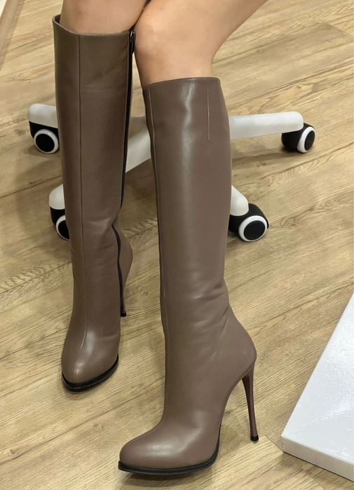 Сапоги, кожа 37 размер