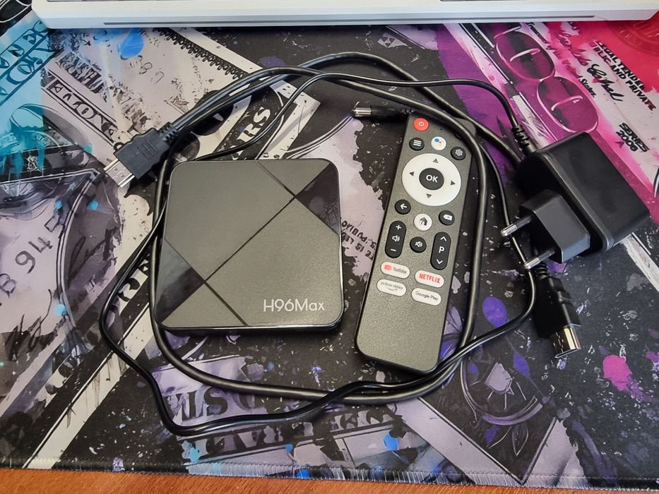 Tv box H96max Андроид приставка