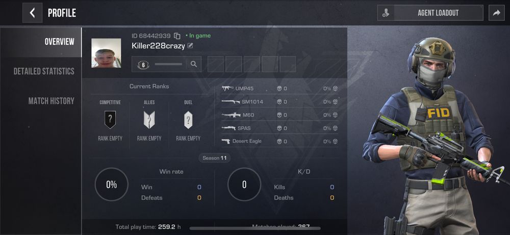 Аккаунт standoff 2