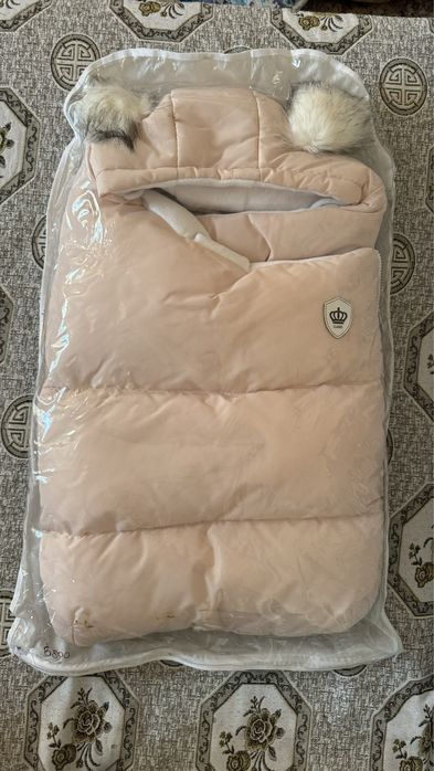 Зимний конверт для новорожденного