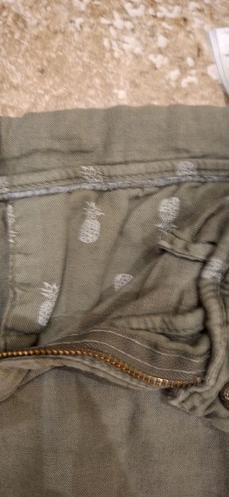 Мъжки ленени панталони бермуди Guess 32 M