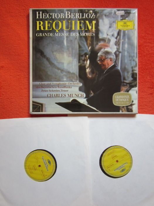 vinil Berlioz Requiem Charles Munch,Peter Schreier 2LP Germany 1968