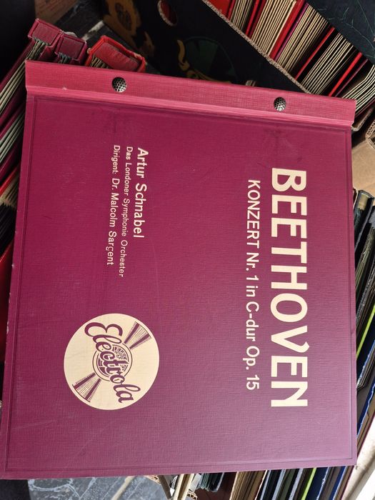 Vând 10 Discuri Grammophon & patefon colectie muzica clasică( 1 album)