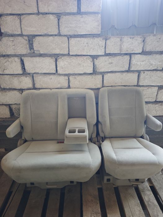Alphard 10 Второй ряд Сиденья