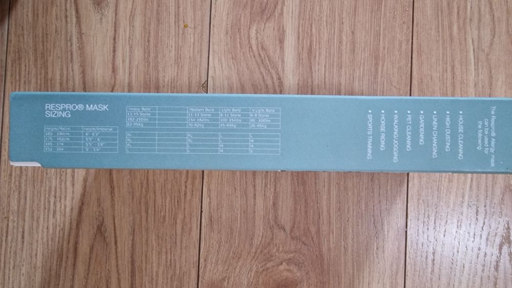 Masca Respro Allergy XL - Albastru