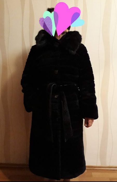 Шуба мутоновая женская