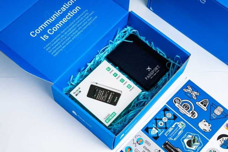 Электронный переводчик Timekettle T1mini белый