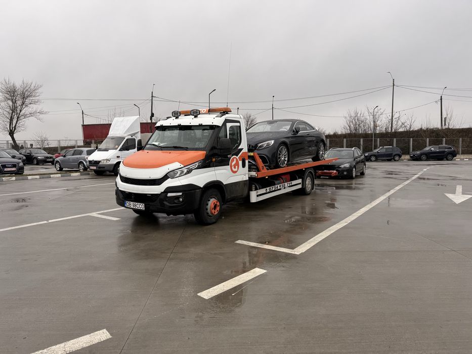 Tractări auto cu platforma 24/24 sinaia fieni pucioasa targoviste