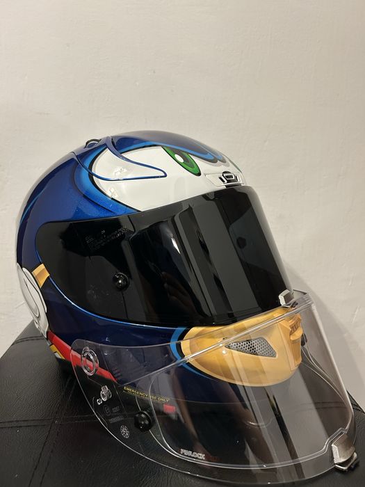 Casca moto HJC RPHA 11 Sonic edition + intercom