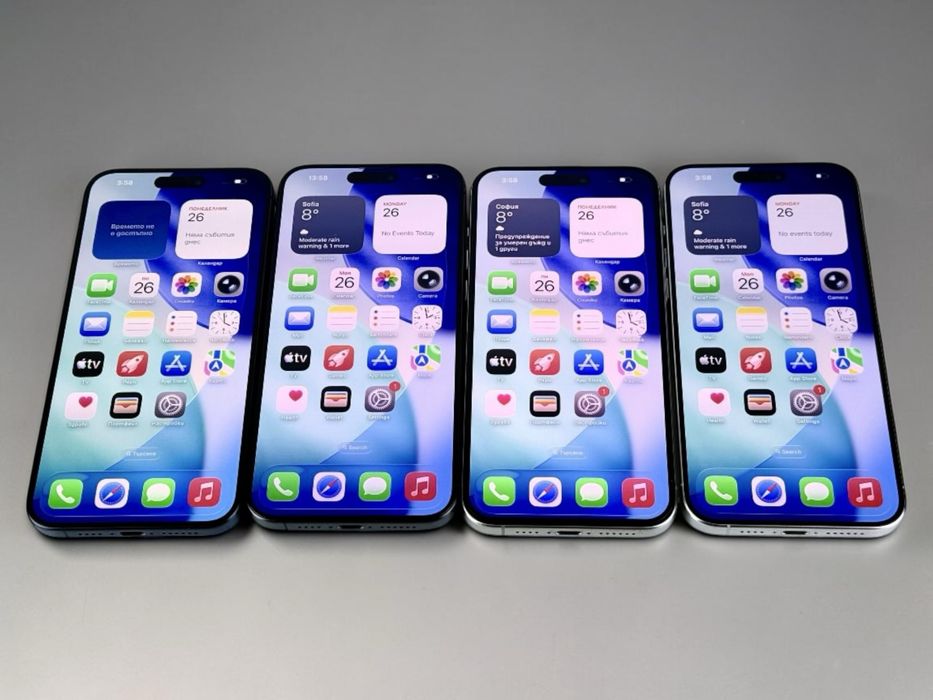 Apple iPhone 15 Pro Max 256GB Black / White / Natural / Blue Перфектен! Гаранция!