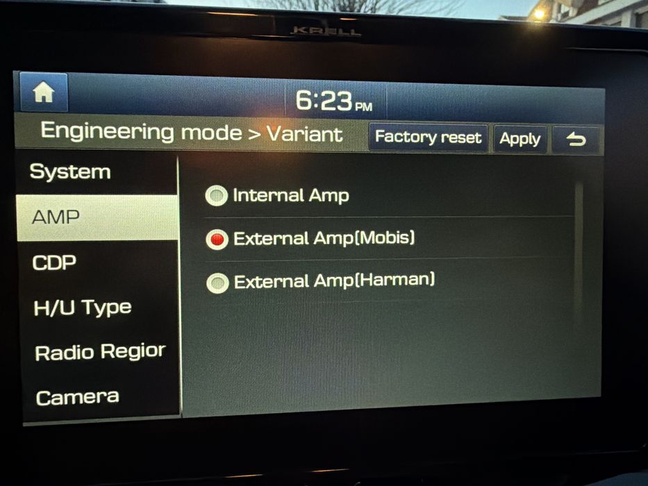 Navigatie Hyundai Kona