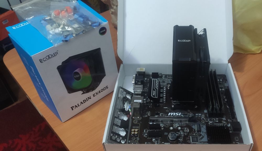 Комплект Ryzen 7/B450M/16Gb/кулер