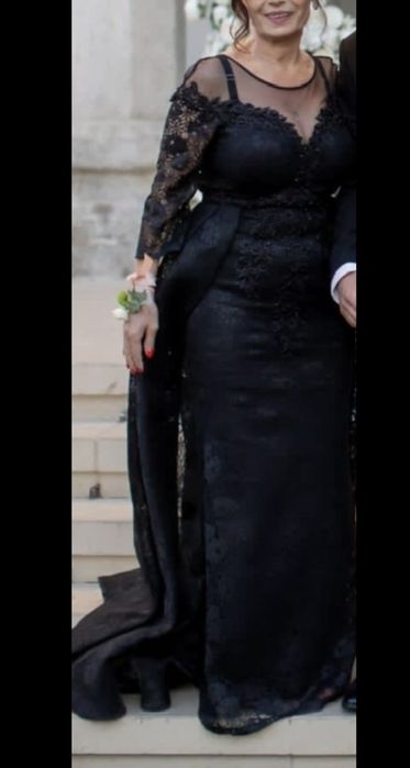 Rochie eveniment cu trena, marimea M