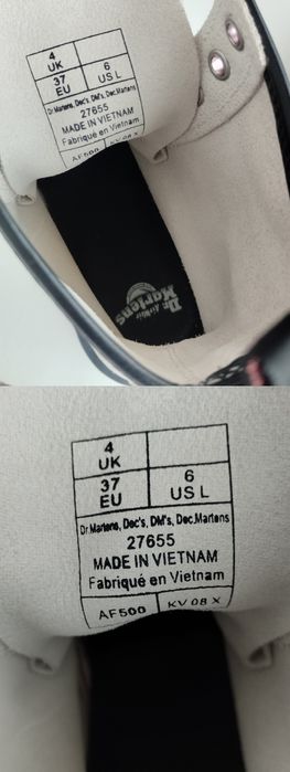 Нови Dr. Martens 1460 2бр Дамски Боти Кубинки Естествена Кожа Номер 37