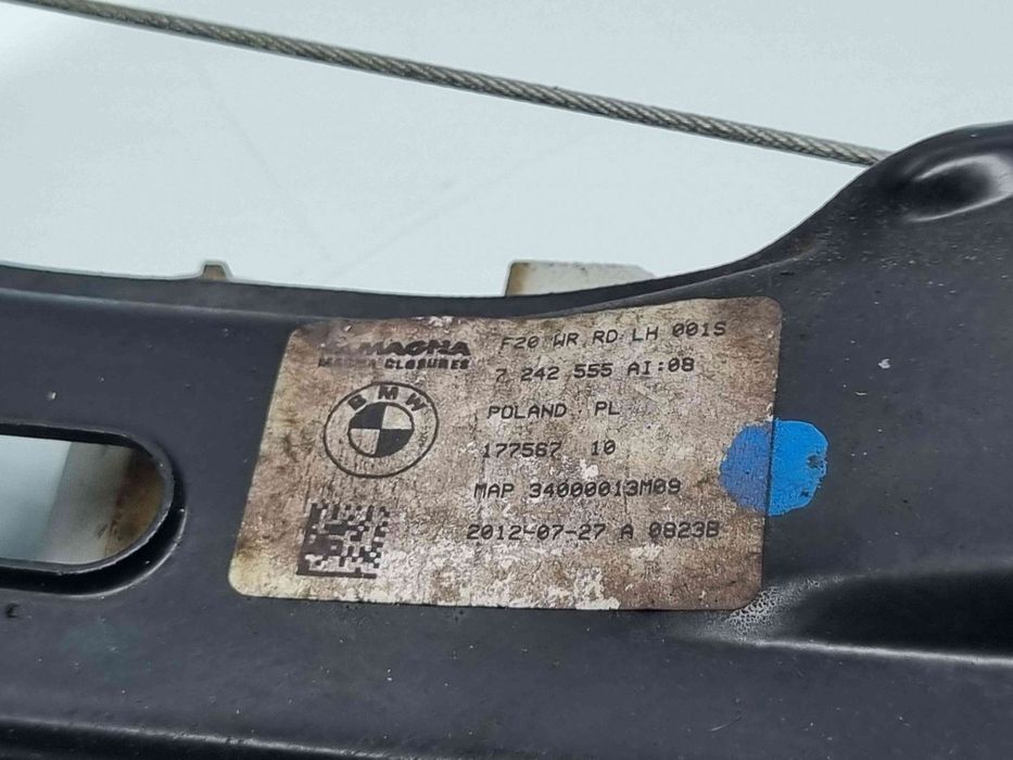 Macara electrica geam stanga spate Bmw 1 (F20, F21) [Fabr 2011-2017] 7