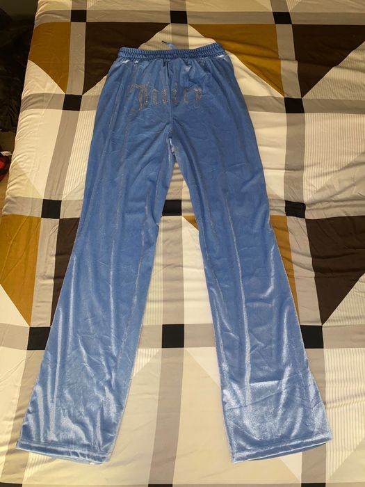 Trening din catifea dama S albastru