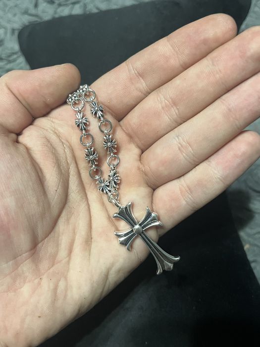 Chrome Hearts Cross Pendant Chain Opium