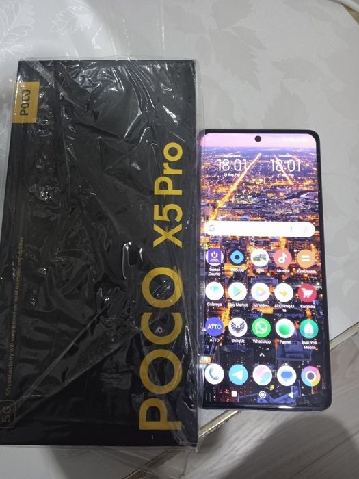 Poco x 5 pro  obmen qilinadi A16 ga xolatiga qarab