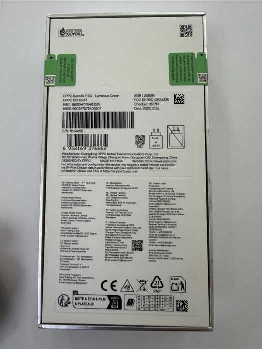 Oppo reno 14f nou cutie sigilata