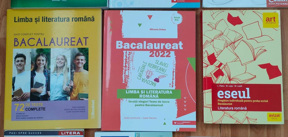 Culegeri și manuale Bac și admitere Medicină și Politehnică