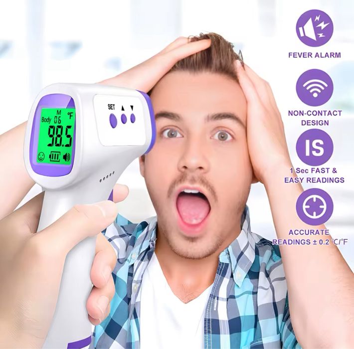 Termometru Digital cu Infrarosu pentru corp si suprafete