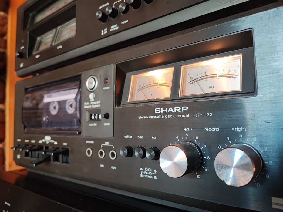 Deck Sharp RT-1122 și tuner SHARP ST-1122