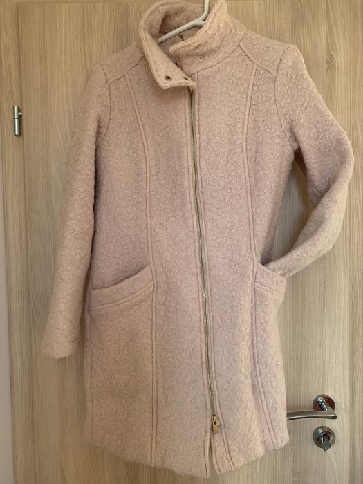 Розово букле палто S размер Street One
