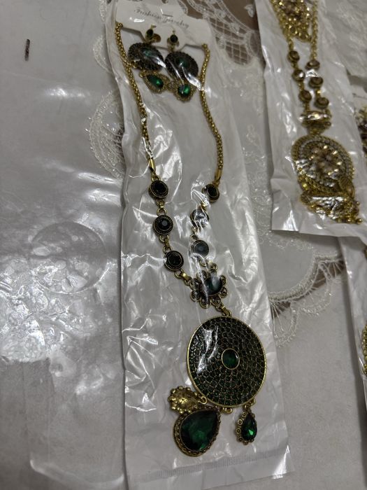 Восточное украшение ручной работы • Нарядное ожерелье