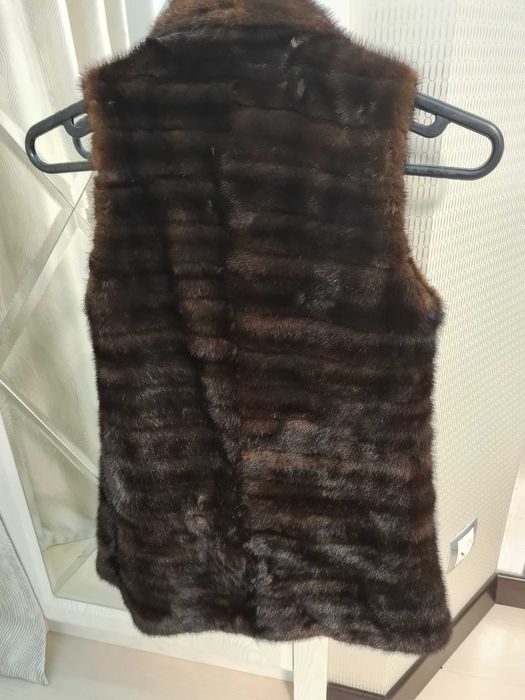 Норковая жилетка