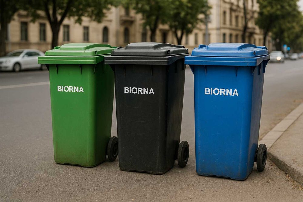 Мусорный бак 240л 120л 360л