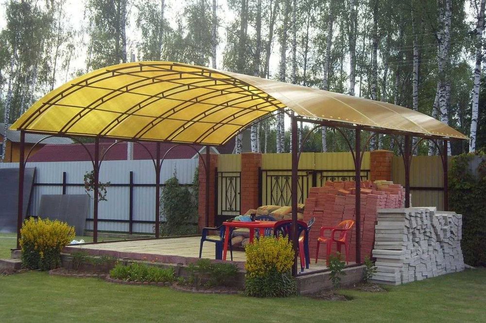 Полигаль для навесов во двор