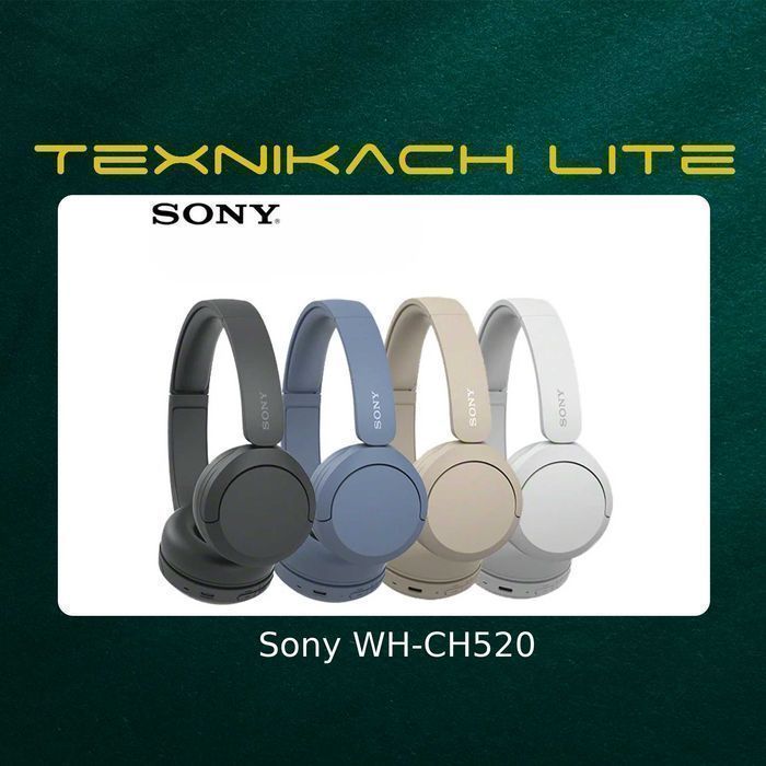 Новый! Sony WH-CH520 - Доставка Бесплатно