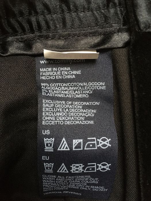 Tommy Hilfiger kid’s velvet trousers