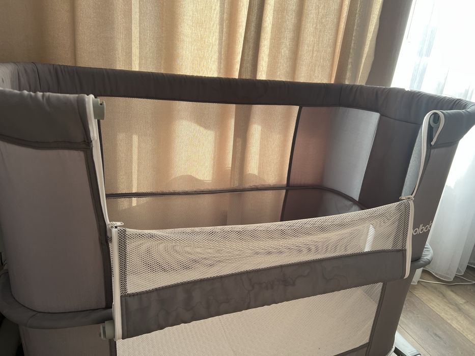 Кровать-манеж приставная