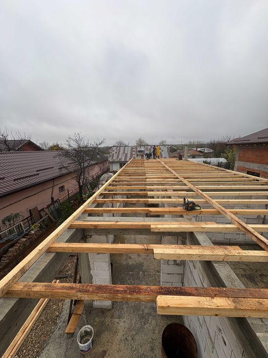 Montaj țiglă metalică Dulgherie Acoperisuri la cheie