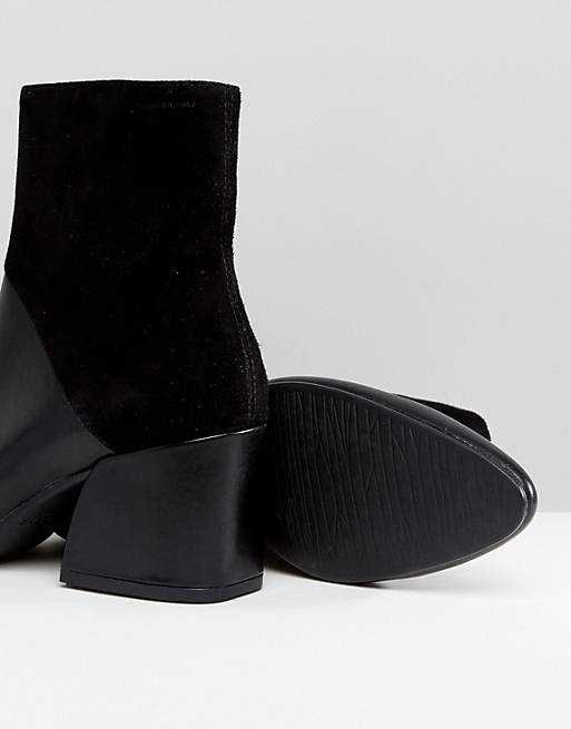 VAGABOND № 36 – Дамски боти от естествена кожа и велур нови и кутия