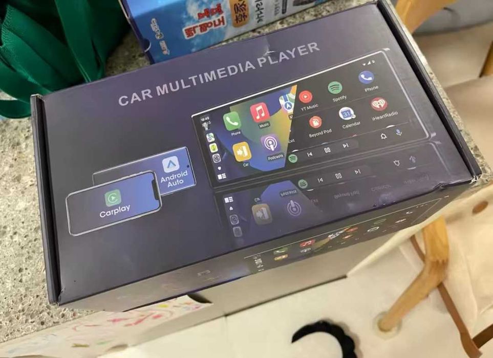 11.26" Смарт Монитор за Кола – 4K, CarPlay, Android Auto & Камера за задно виждане