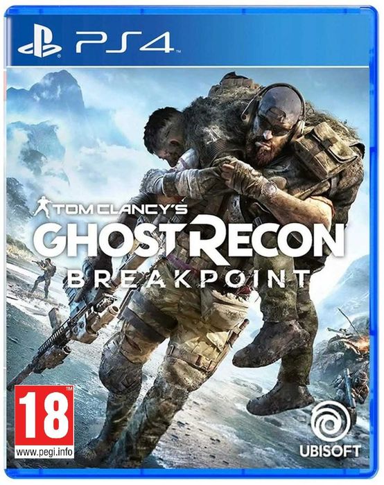 Tom Clancy's Ghost Recon Breakpoint,AC Valhalla & Far Cry 6 - PS4