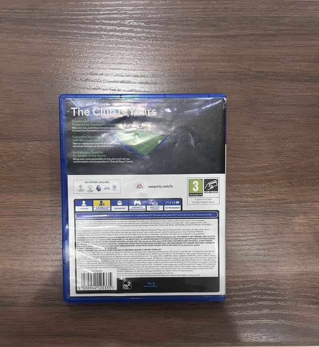 Диск fc26 на ps4 ps5