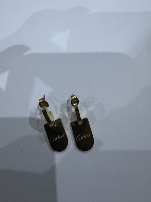 Стоманени обици Cartier