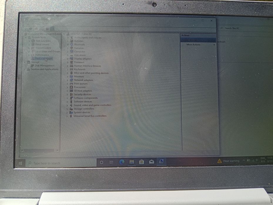Laptop Lenovo Ideapad 11" / 2021 / Celeron / 64GB EMMC + Slot/ 4GB DDR4 / Win 10 / Baterie 5-6 ore .