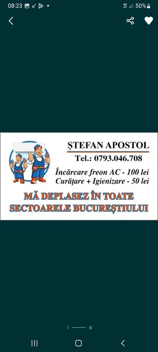 Incarcare freon aer conditionat