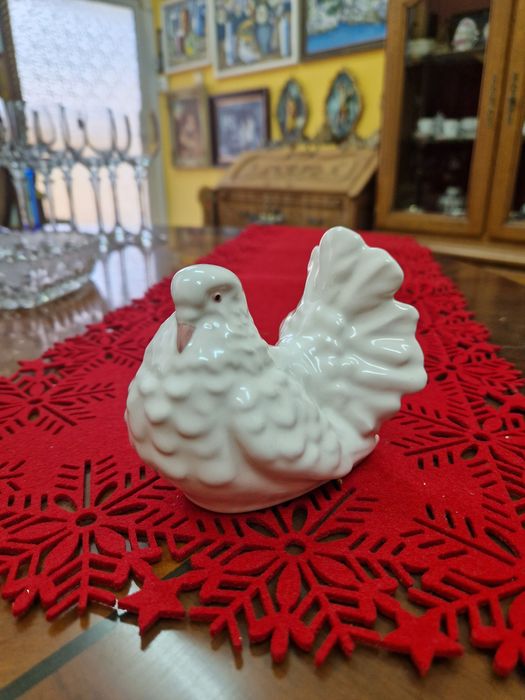 Изящна и нежна антикварна немска порцеланова фигура статуетка Goebel