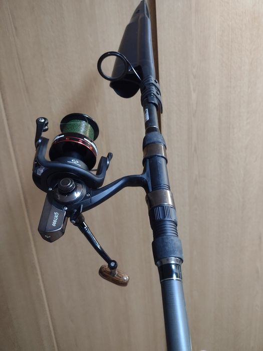 Lanseta telescopică Passion 3,6 m+mulineta FL+ praștie